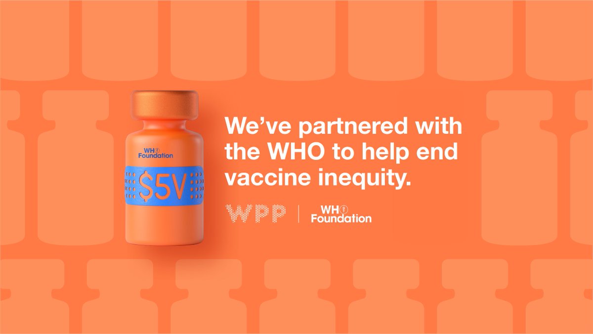 We've partnered with the WHO to help end vaccine inequity.