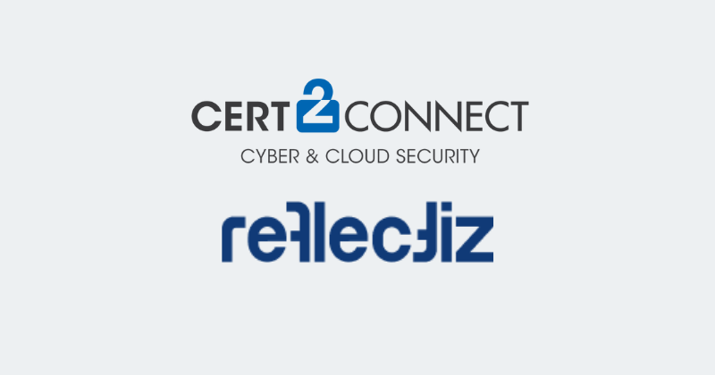 Cert2Connect and Reflectiz are announcing a new partnership!