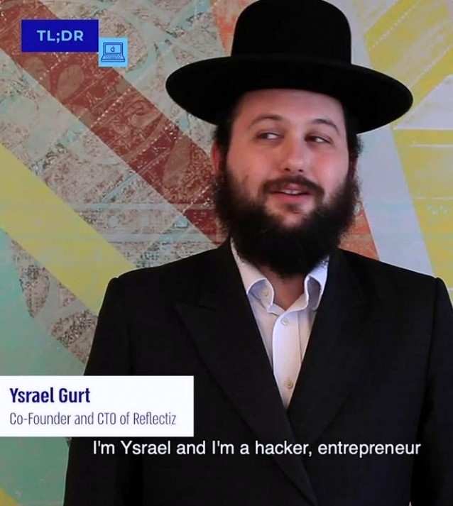 “This entrepreneur was named 23rd best hacker in the world by Google! Meet Ysrael Gurt, CTO of Reflectiz.”