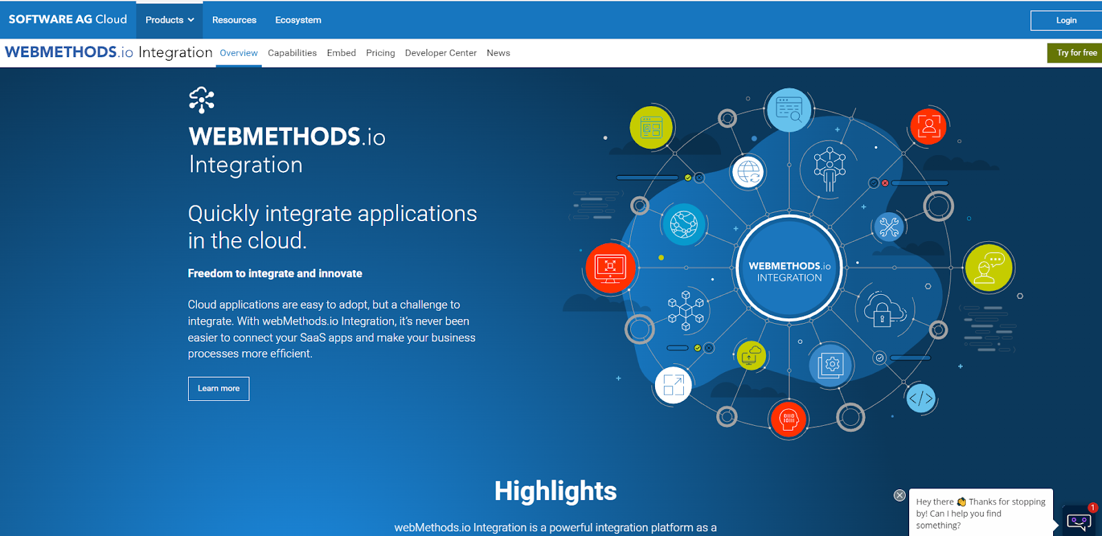 Software ag cloud, webmethods.io flow services, learning webmethods.io