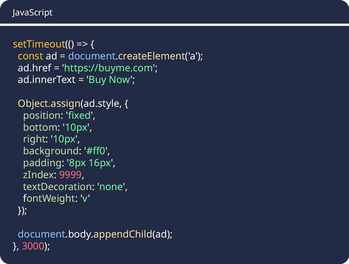 deobfuscated code example