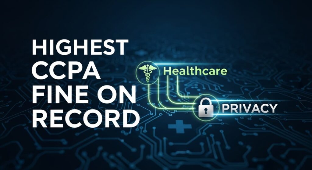 healthline CCPA Fine